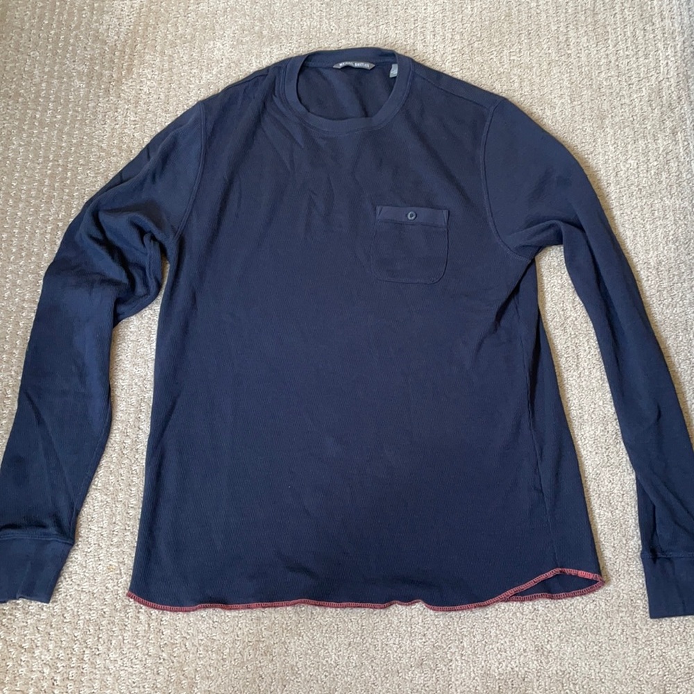 Crewneck long sleeve T-shirt